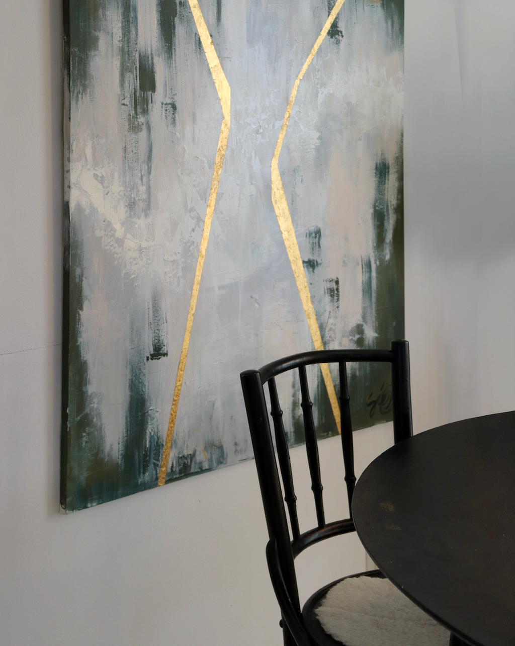 Akryylimaalaus Metsä, 100 cm x 120 cm