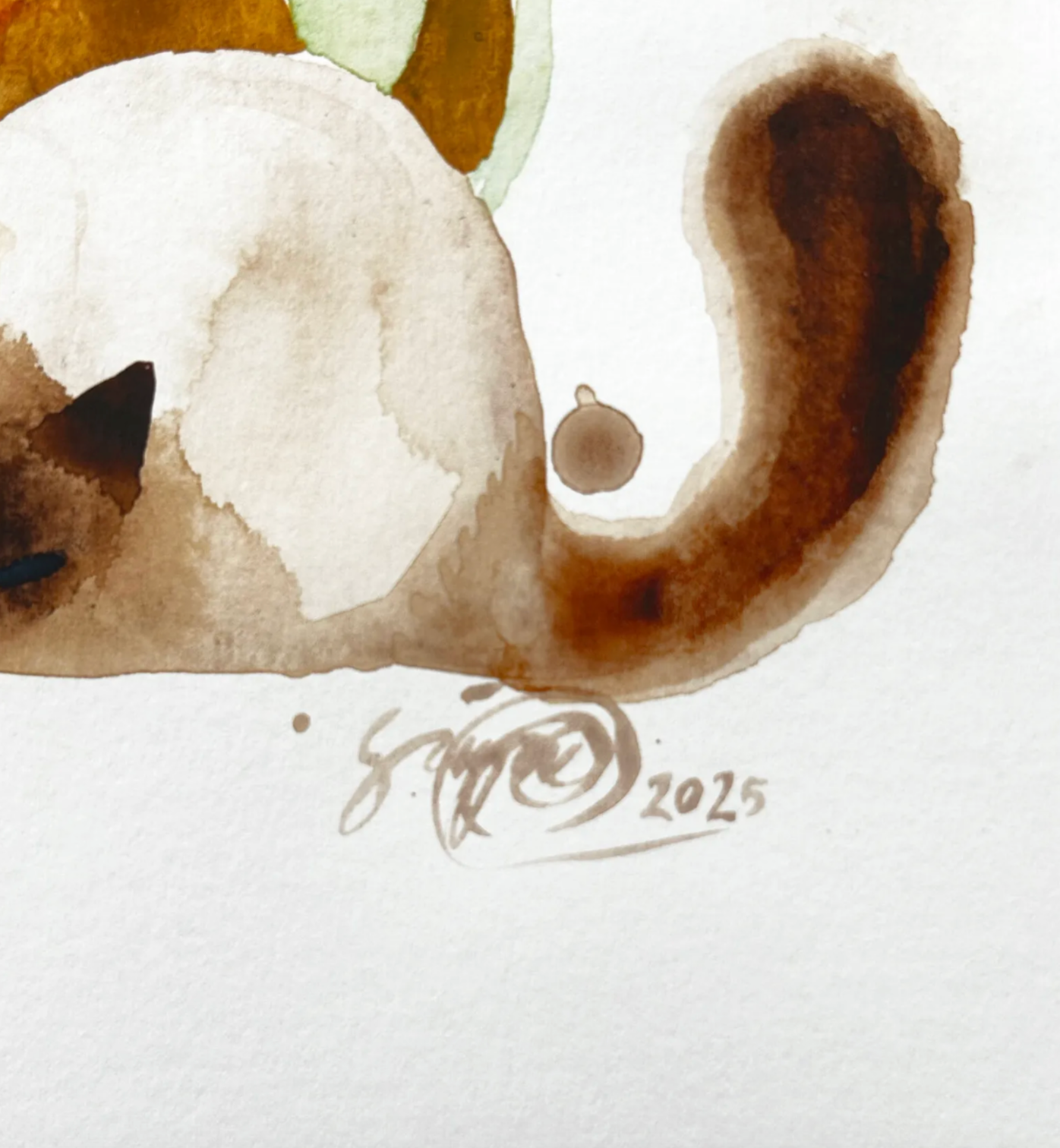Taideteos Kissajengi, 29cm x 30cm
