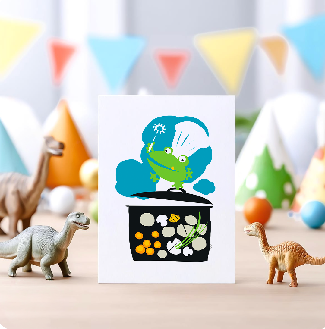 Card Kokkisammakko, A6