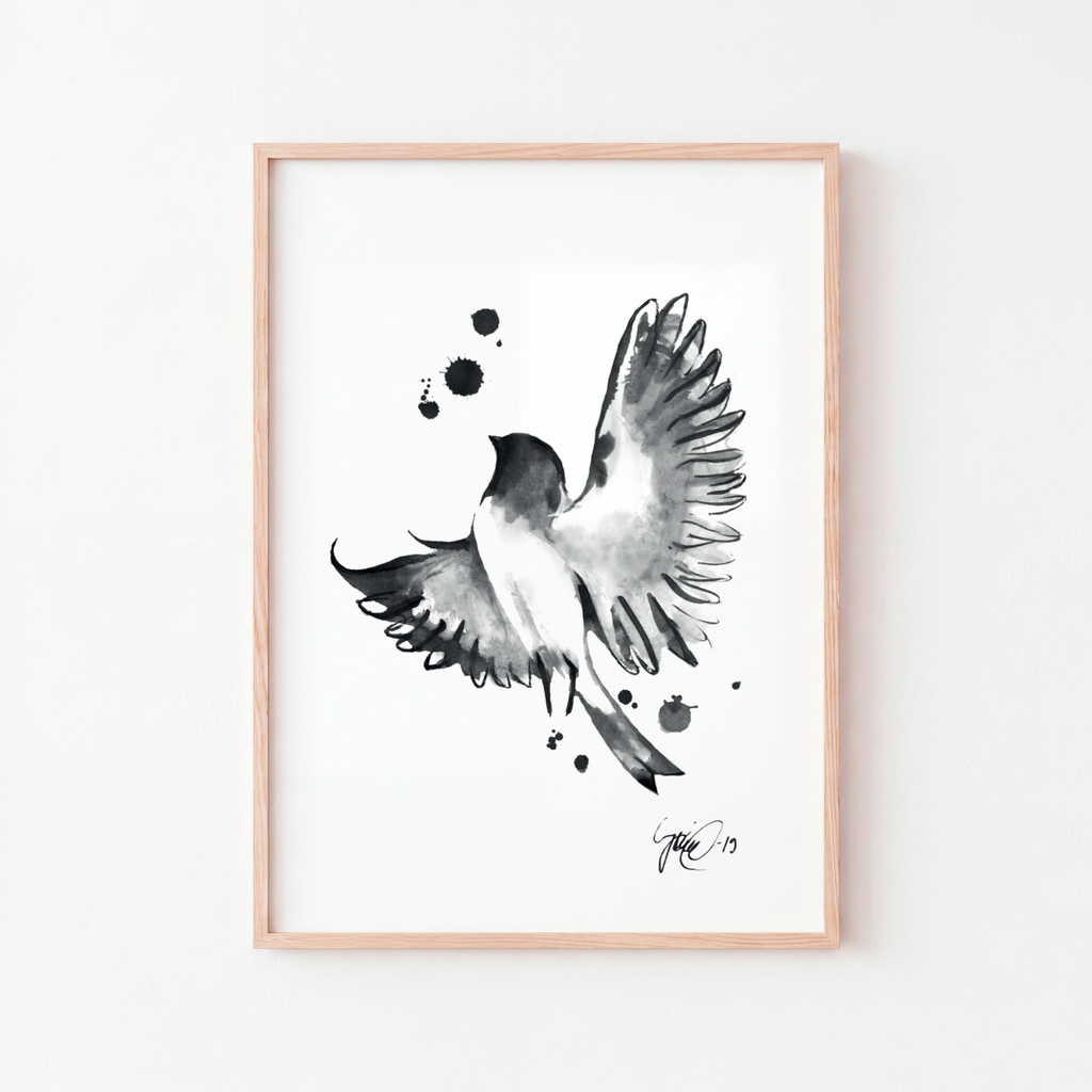 Taidejuliste Vapaus, 30 cm x 40 cm