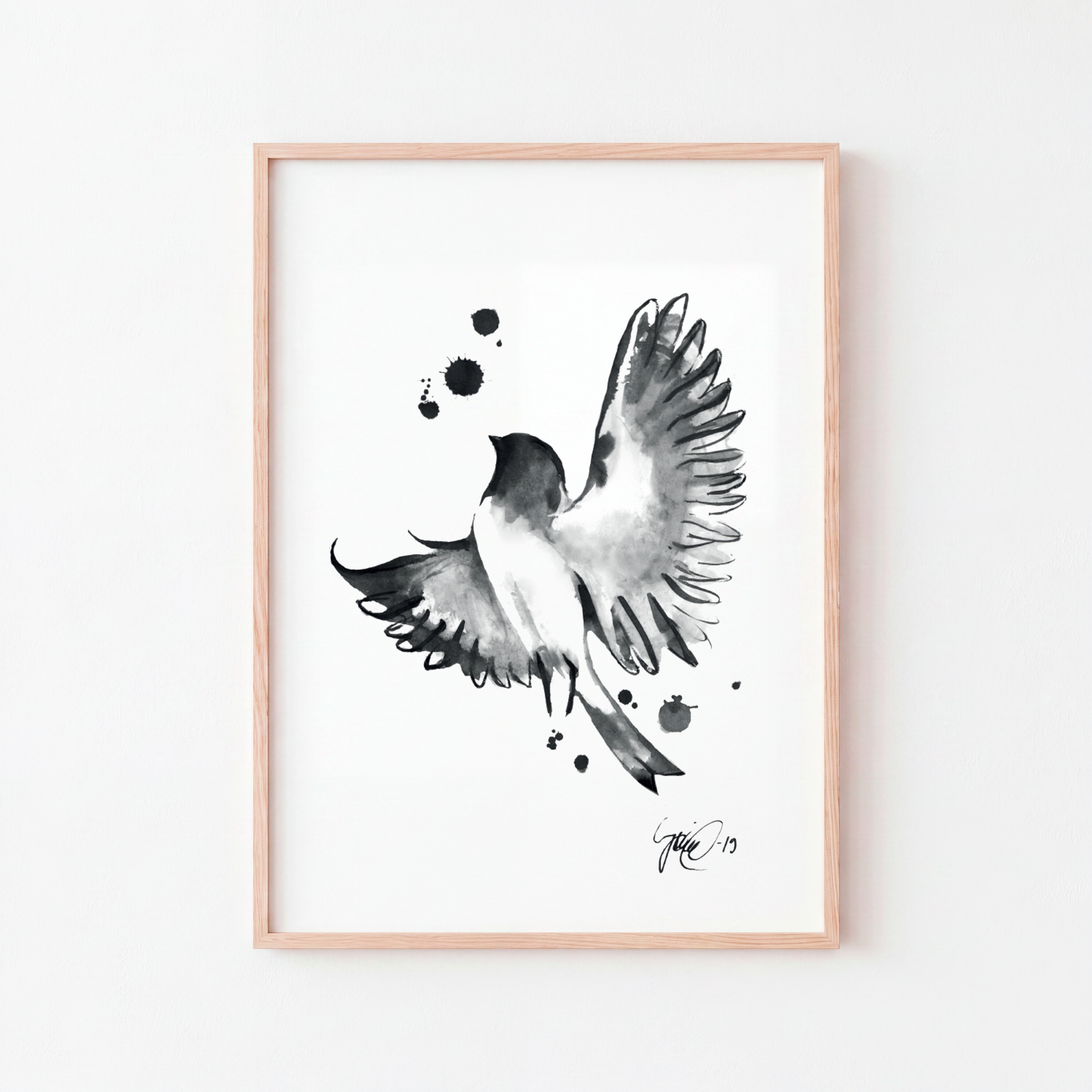 Taidejuliste Vapaus, 30 cm x 40 cm