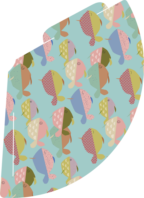 Party hats for children's party, set of 6