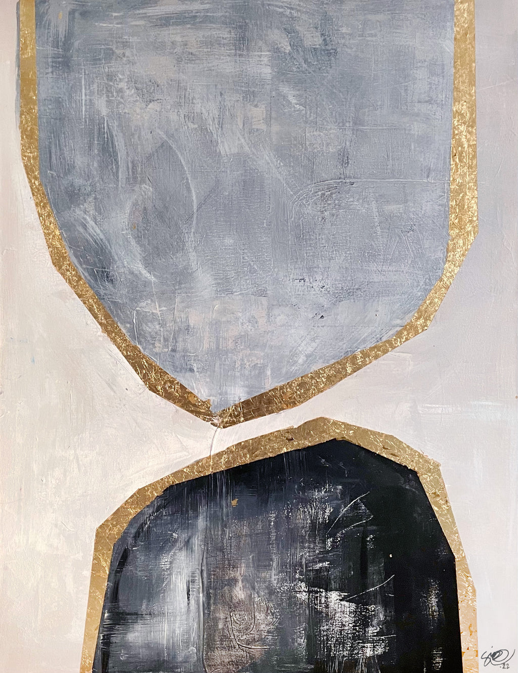 Akryylimaalaus Muistan Tänään Sinua, 80 cm x 100 cm