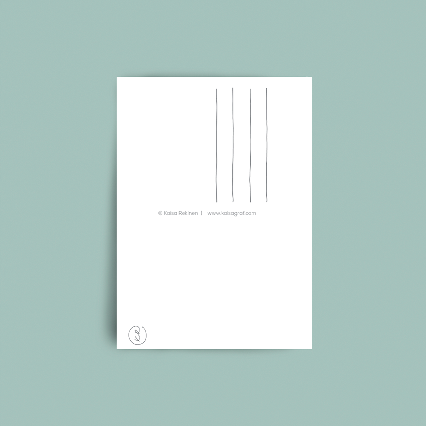 Card Juhlakahvit, A6