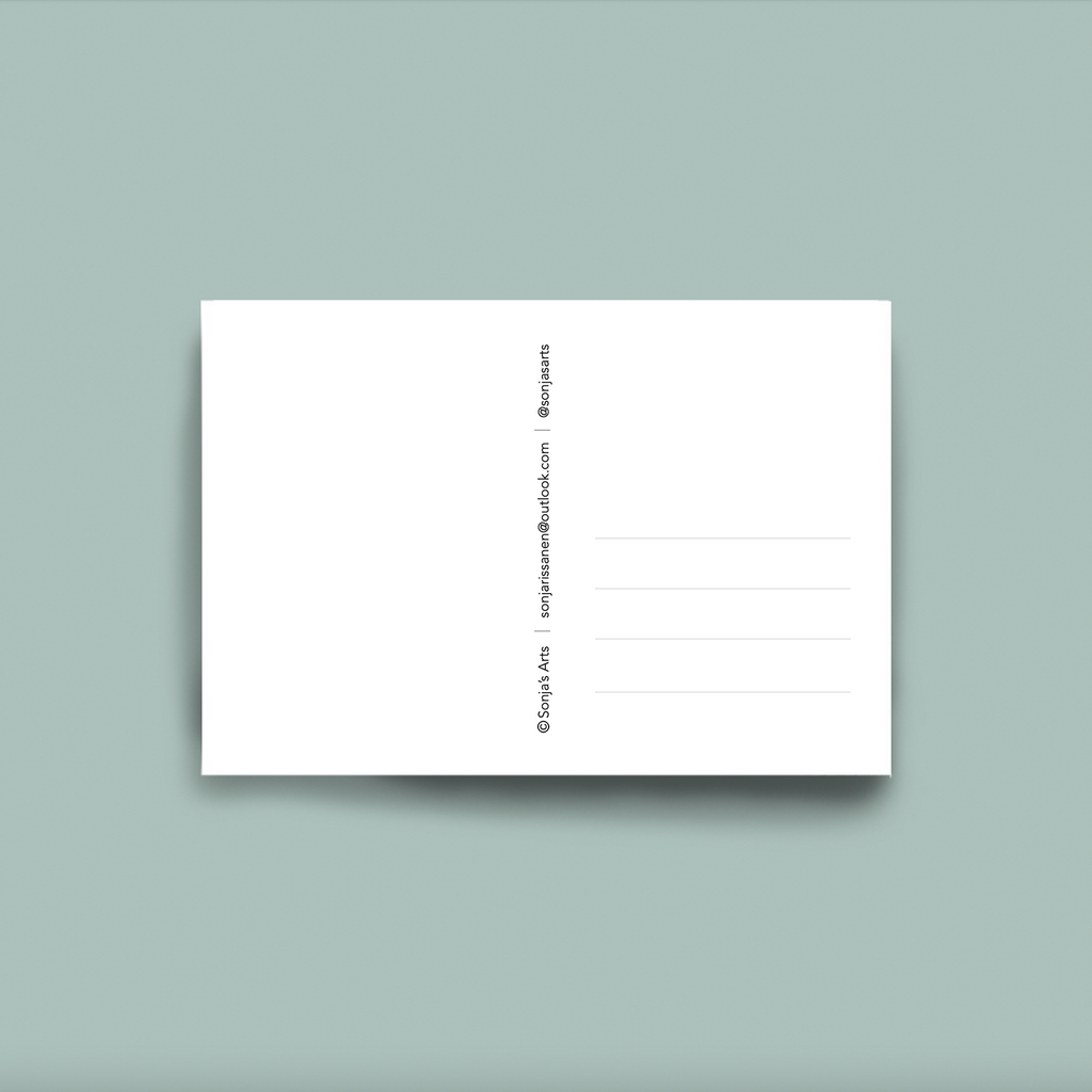 Kortti Linnut orrella, A6