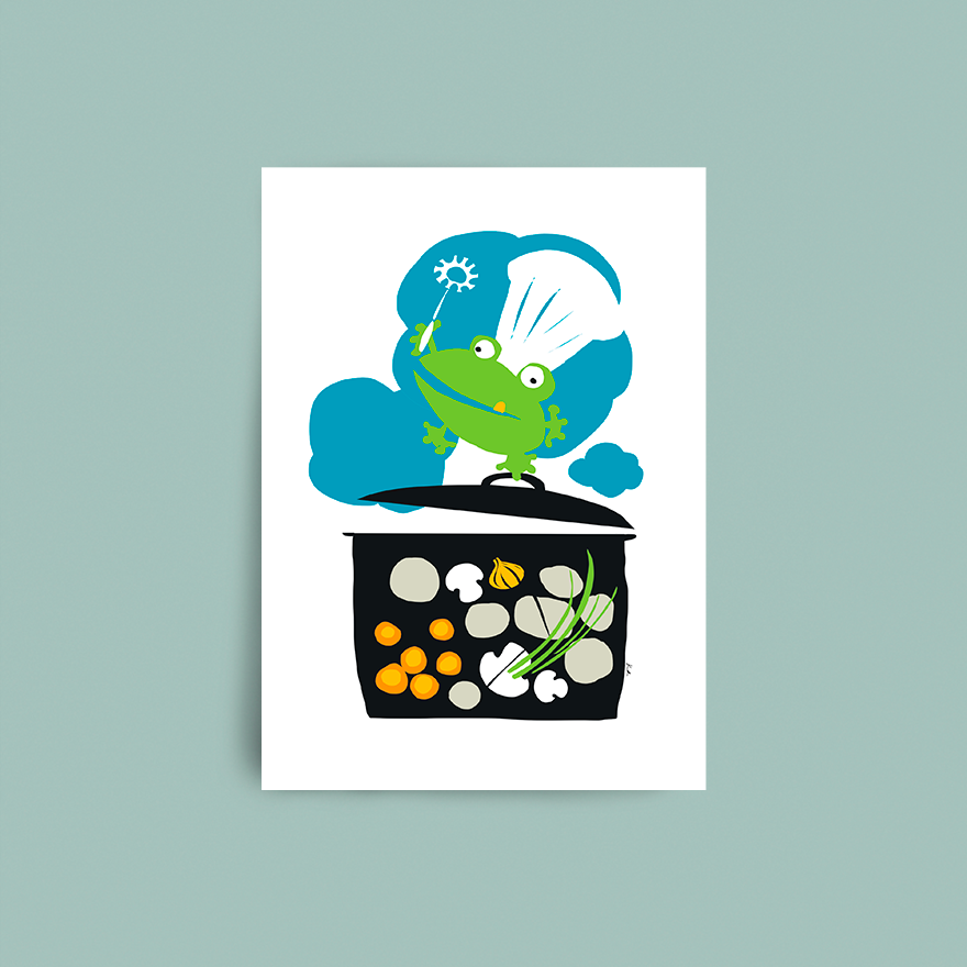 Card Kokkisammakko, A6