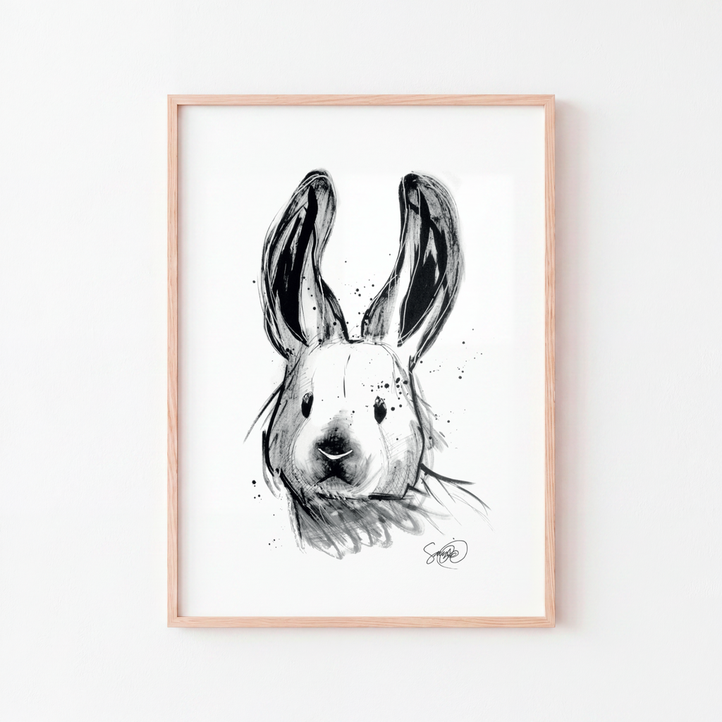 Taidejuliste Pupu, 30 cm x 40 cm