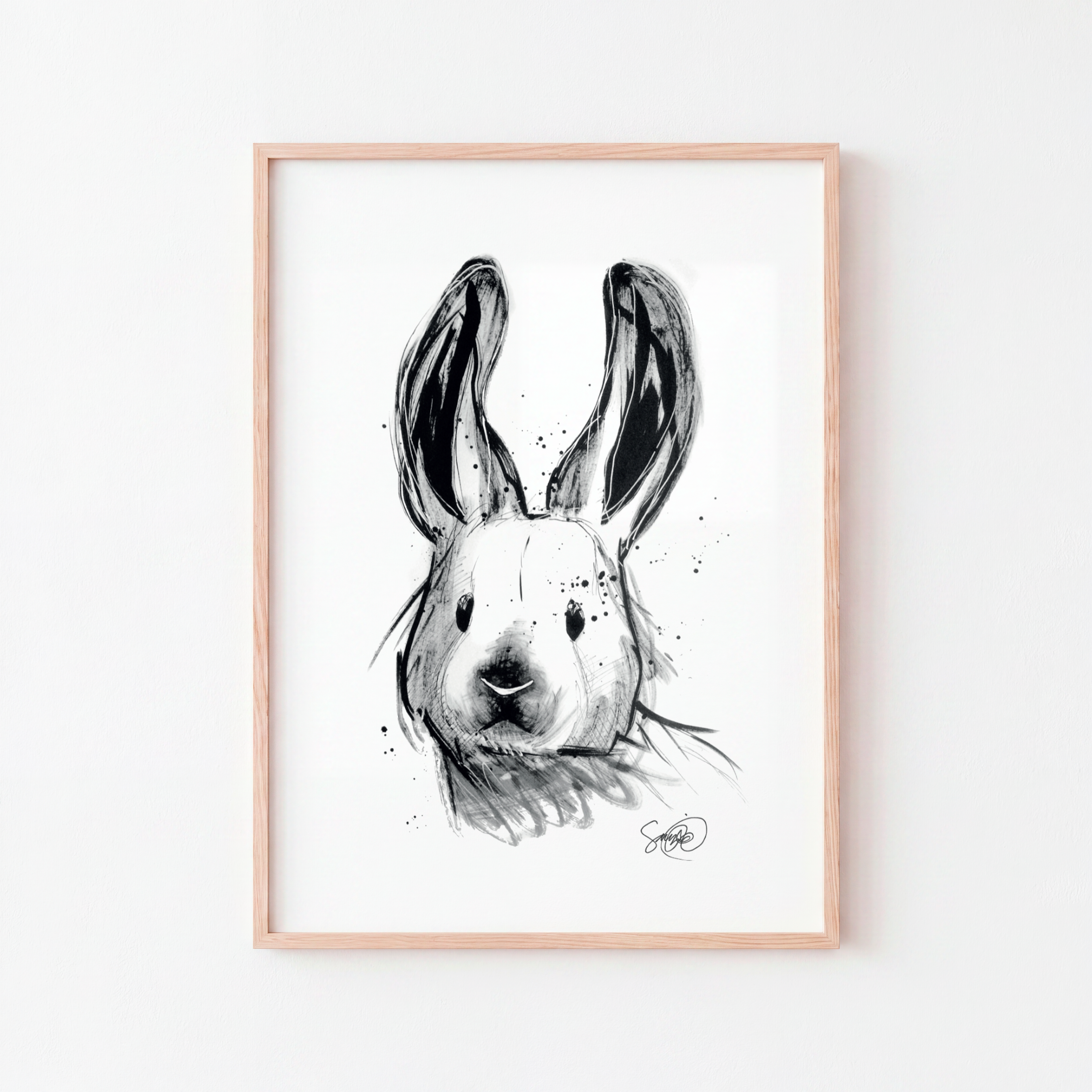 Taidejuliste Pupu, 30 cm x 40 cm