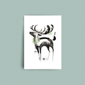 Christmas Card Christmas Reindeer, A6