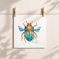 Artwork Diamond Beetle, 14.8cm x 15 cm